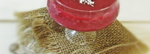 вишнево-кокосовый мусс на манке. Шаг 6