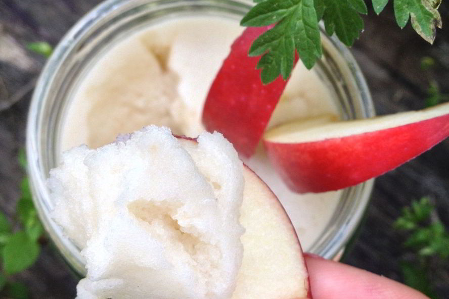 Рецепт яблочный мусс-самбук