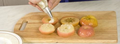 яблоки с лимонным муссом. Шаг 4