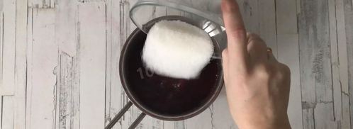 ягодный мусс с ежевикой и клюквой. Шаг 4