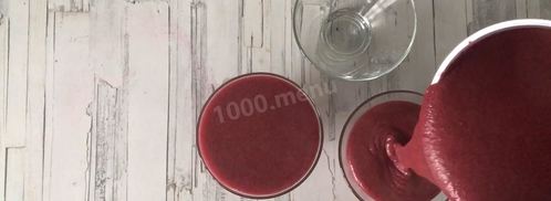 ягодный мусс с ежевикой и клюквой. Шаг 7