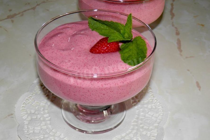 Рецепт ягодный мусс