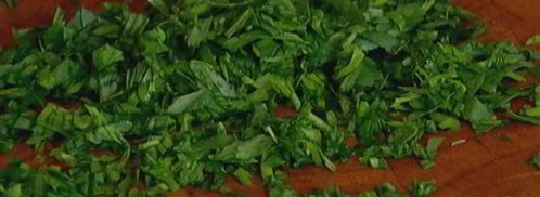 закуска из цикория с куриным муссом и тархуном. Шаг 5