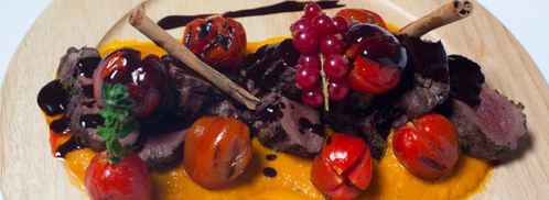 оленина с розмарином под шоколадным соусом. Шаг 8