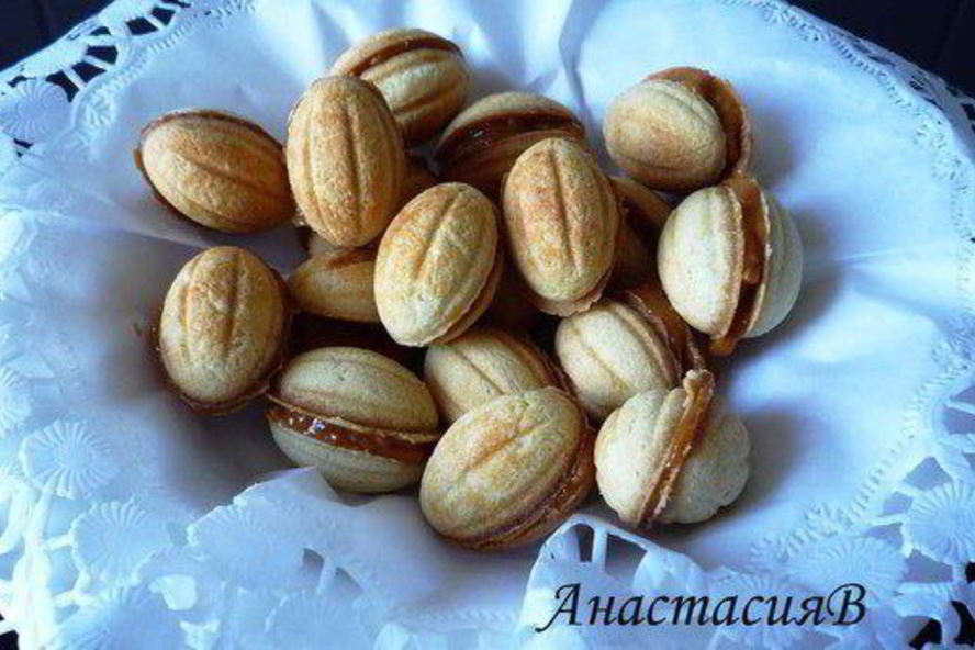 Рецепт орешки со сгущенкой вкус детства