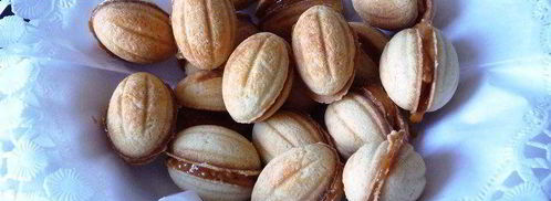 орешки со сгущенкой вкус детства. Шаг 11