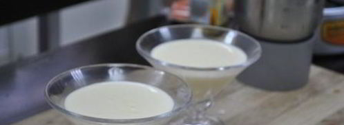 панна котта с малиновым кули. Шаг 3