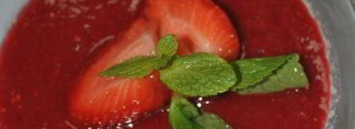 панна котта с малиновым кули. Шаг 5