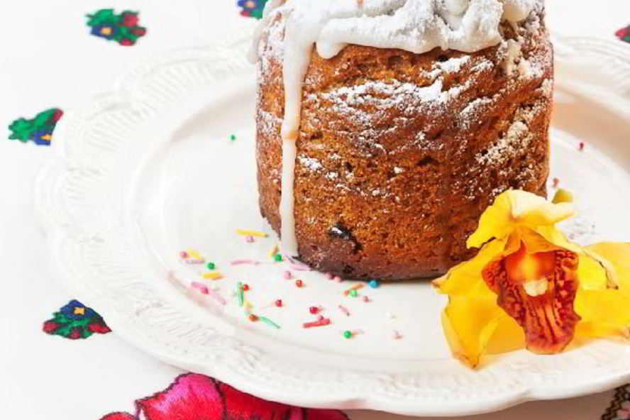 Рецепт быстрый вегетарианский кулич