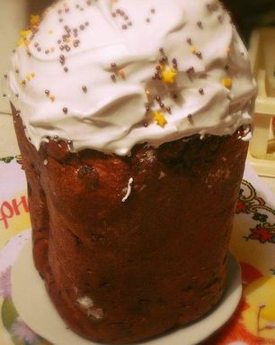 Домашний пасхальный кулич из хлебопечки