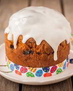 Глазурь для кулича нелипкая