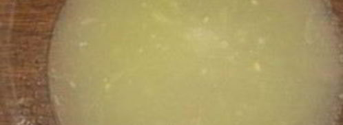 глазурь для кулича с лимоном. Шаг 3