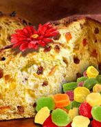 Итальянский кулич с изюмом панеттоне