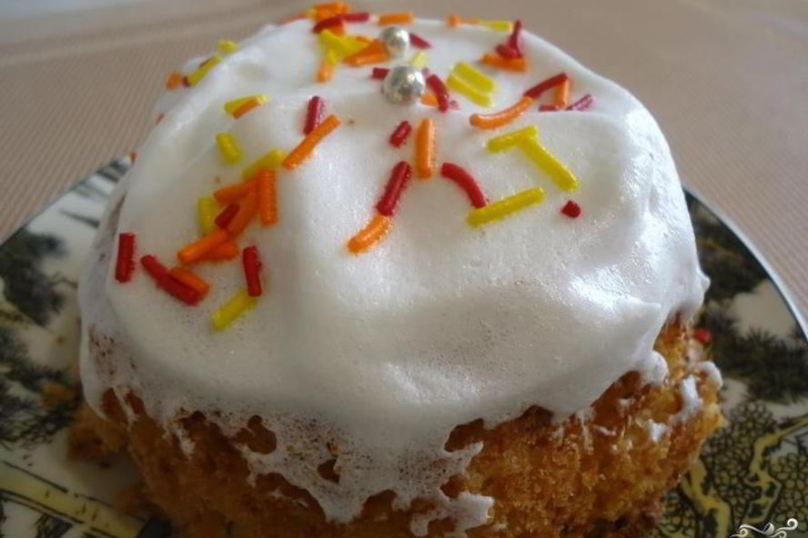 Рецепт кулич с цитрусовым соком