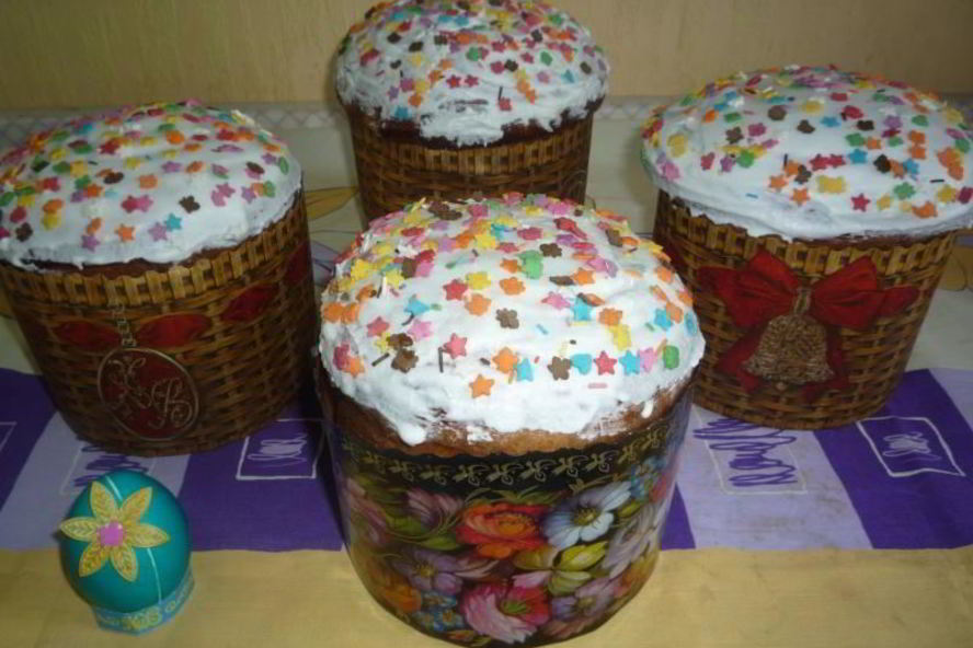 Рецепт кулич сдобный пасхальный с изюмом