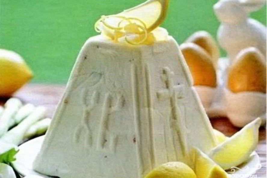 Рецепт миндальная пасха