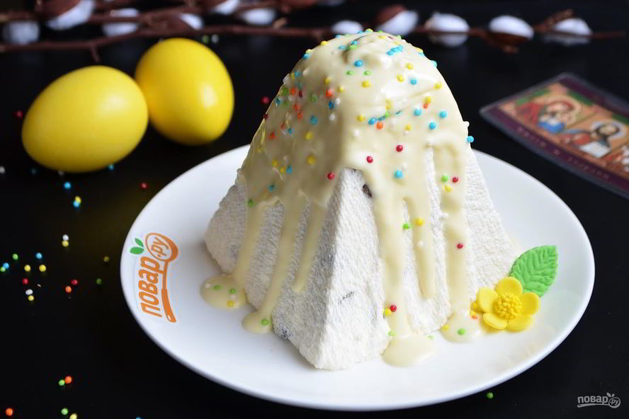 Рецепт пасха с белым шоколадом