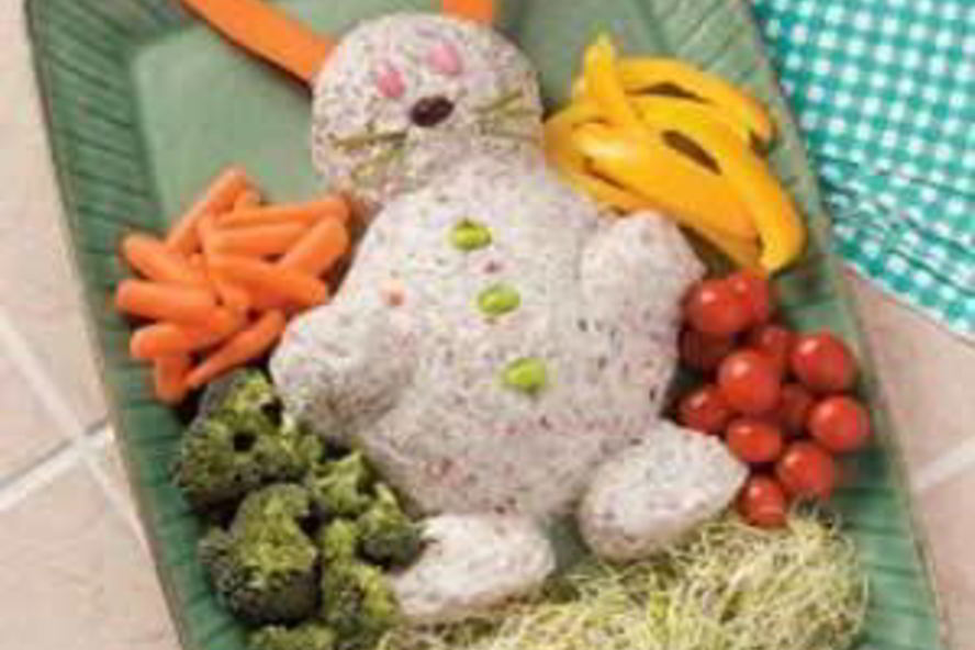 Рецепт пасхальный заяц из сыра