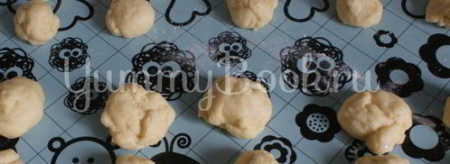 пасхальные булочки-кролики. Шаг 5