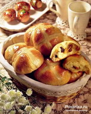 Пасхальные булочки