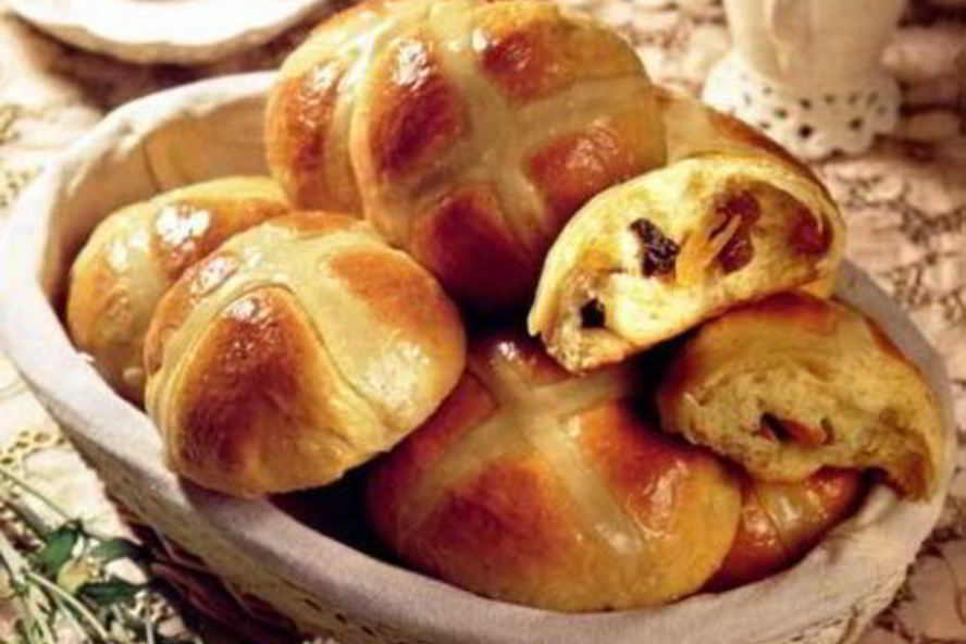 Рецепт пасхальные булочки