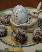 Пасхальные шоколадные яйца