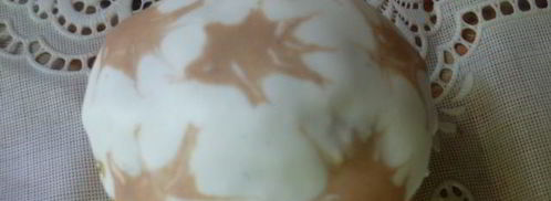 сахарная глазурь на желатине для куличей. Шаг 3