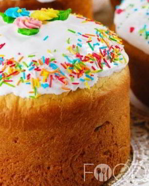 Шафрановый кулич