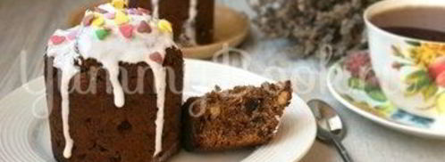 шоколадный кулич. Шаг 5