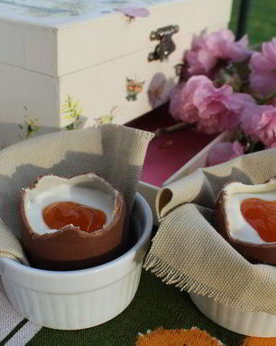 Шоколадные пасхальные яйца