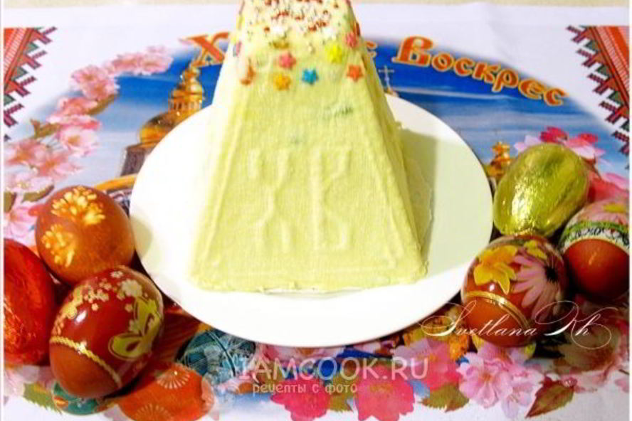 Рецепт творожная пасха
