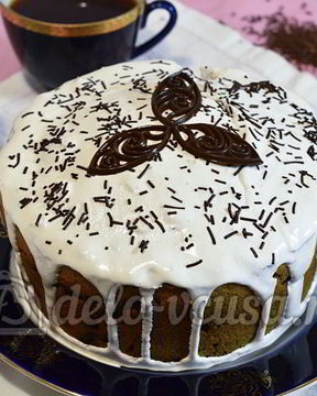 Творожный кулич