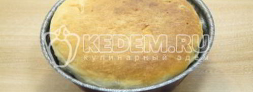 вкусный пасхальный кулич с изюмом. Шаг 13