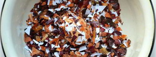 яйца варенные в луковой шелухе. Шаг 7