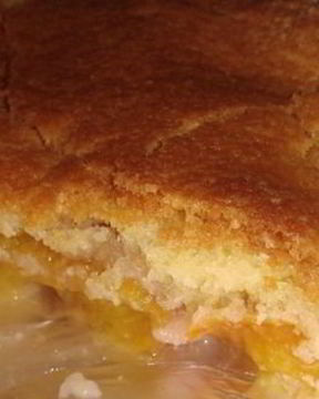 Персиковый пудинг