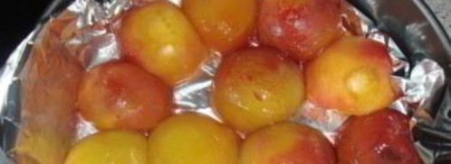 персиковый пудинг. Шаг 3