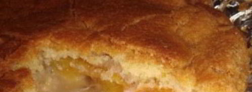 персиковый пудинг. Шаг 6