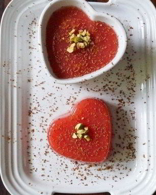 Пудинг из арбуза