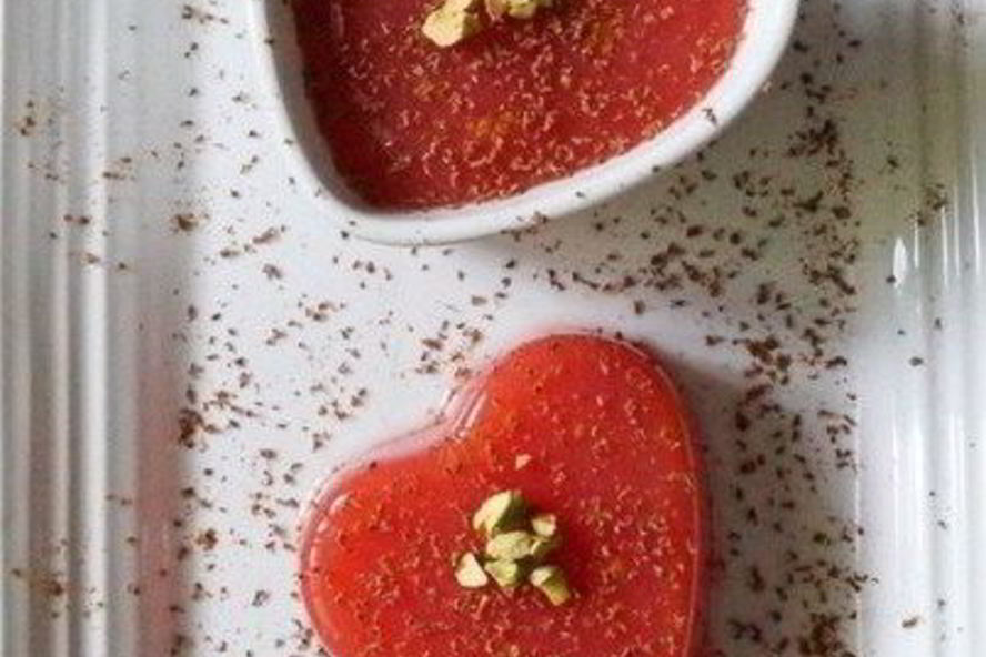 Рецепт пудинг из арбуза