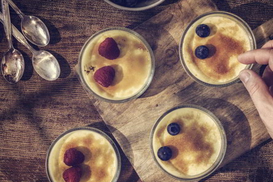 Рецепт пудинг из тыквы и яблок