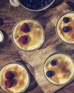 Пудинг из тыквы и яблок