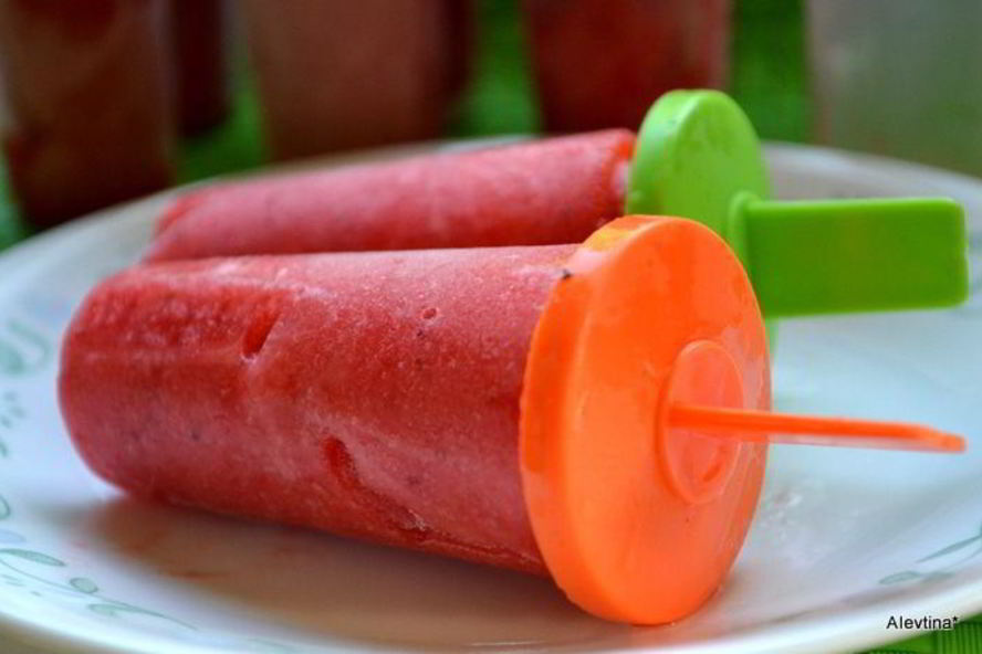 Рецепт клубничный щербет