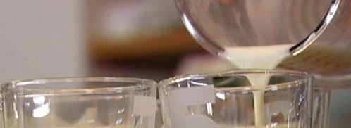 сливочный пудинг со свежими ягодами. Шаг 8