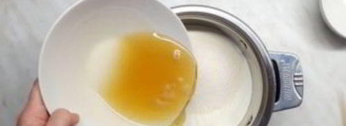 сметанное желе полосатое. Шаг 3