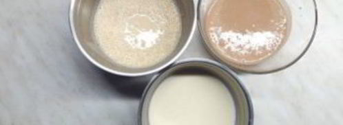 сметанное желе полосатое. Шаг 4