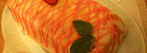 блинный террин с ягодно-сливочным суфле. Шаг 10