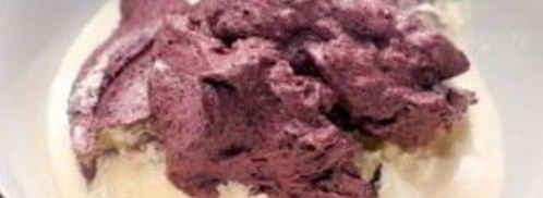 черничное суфле на маскарпоне. Шаг 3