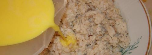 диетическое рыбное суфле с рыбой в духовке. Шаг 6