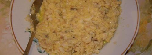 диетическое рыбное суфле с рыбой в духовке. Шаг 9