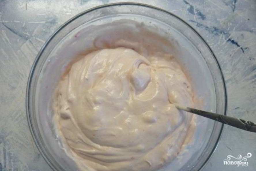 Рецепт йогуртовое суфле для торта